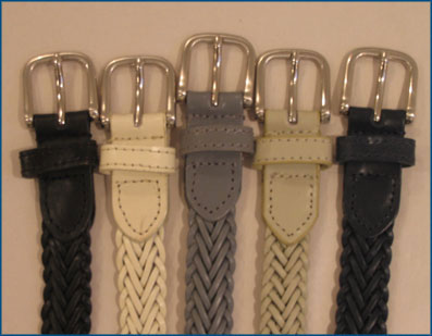 casual braid belts