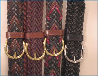 casual braided belts